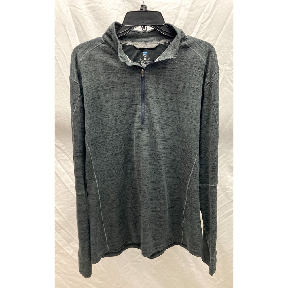 Kuhl Alloy Gray 1/4 Zip Light Sweater w/ Thumbholes XL